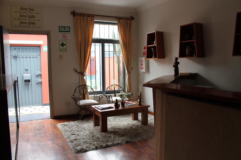 Casa Hualpa Hostel Лима Экстерьер фото