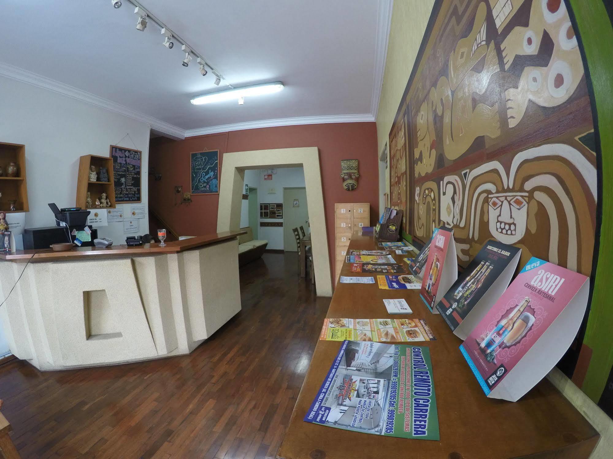 Casa Hualpa Hostel Лима Экстерьер фото